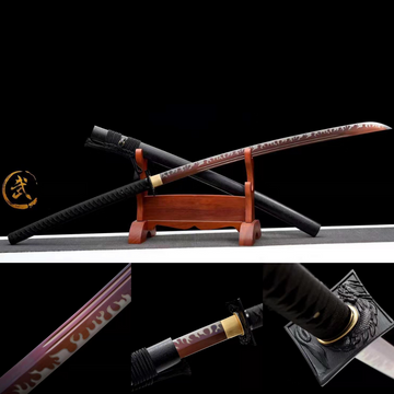 Hono Senshi Handmade Katana Spring Steel-Romance of Men